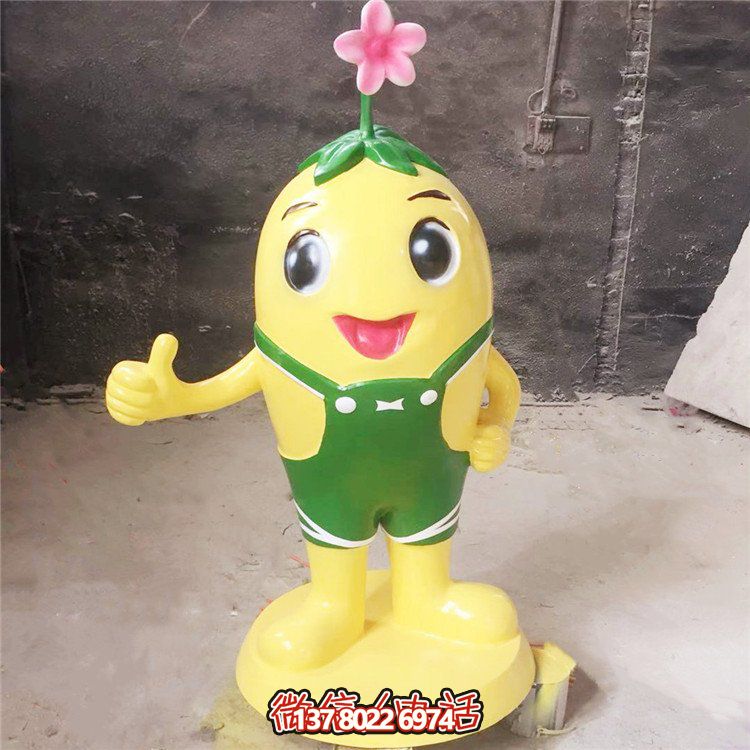 玻璃鋼卡通人物雕塑，給幼兒園創(chuàng)意擺放