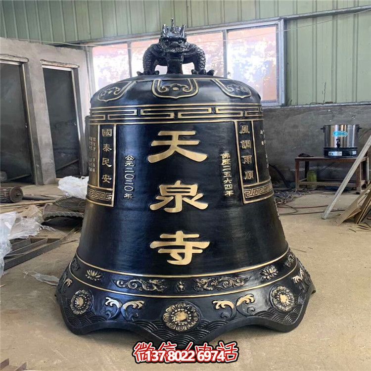 天泉青銅掛鐘雕塑傳承古老文化，鑄就精美藝術品