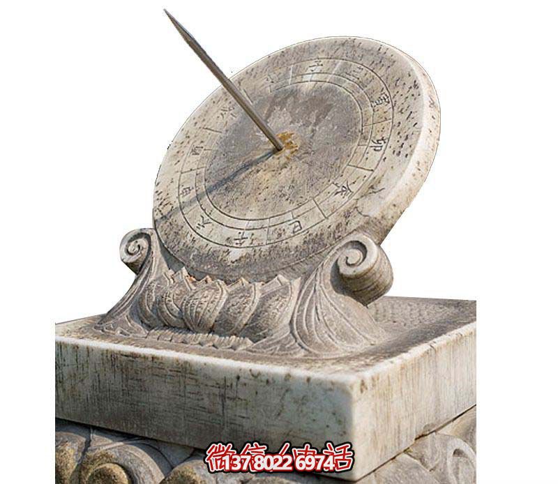 大理石創意浮雕日晷雕塑 大理石創意浮雕日晷雕塑