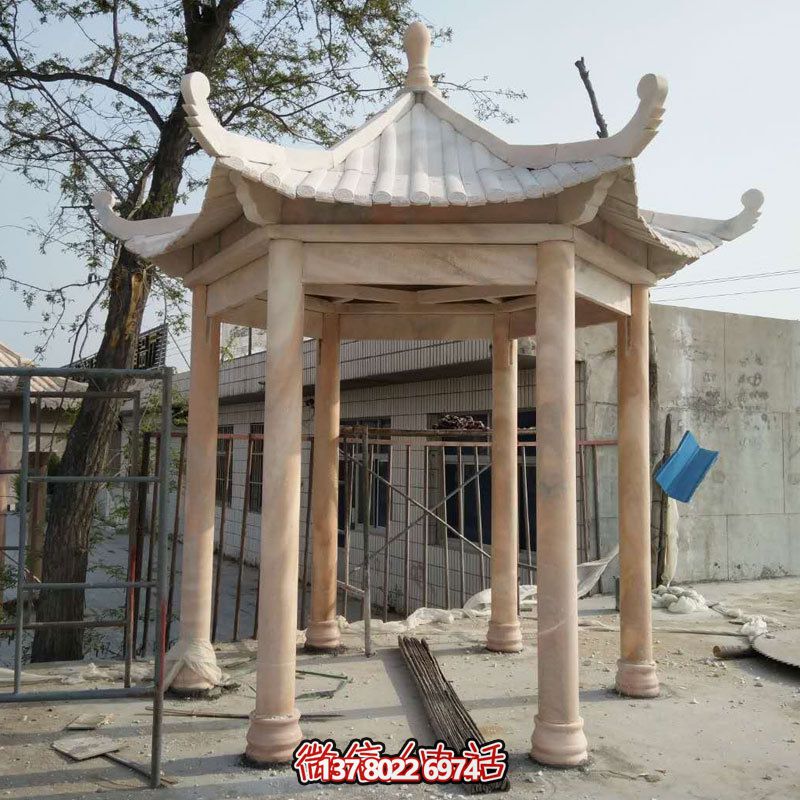 大理石休閑涼亭,美化庭院陽臺(tái) 大理石休閑涼亭,美化庭院陽臺(tái)