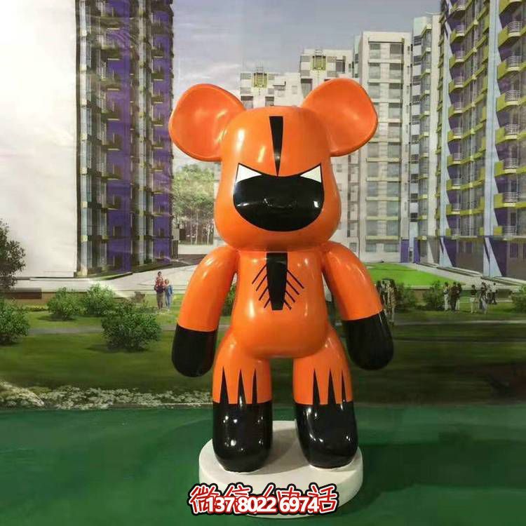 玻璃鋼制卡通公仔擺件，為您的商場裝飾增添美感