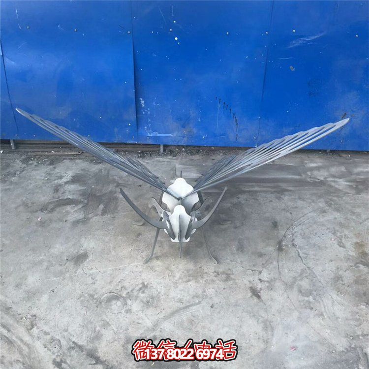 不銹鋼蝴蝶雕塑，點綴你的園林戶外空間