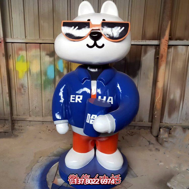 藝術(shù)玻璃鋼彩繪動(dòng)物雕塑——讓商場(chǎng)、網(wǎng)店、紅店變身藝術(shù)館