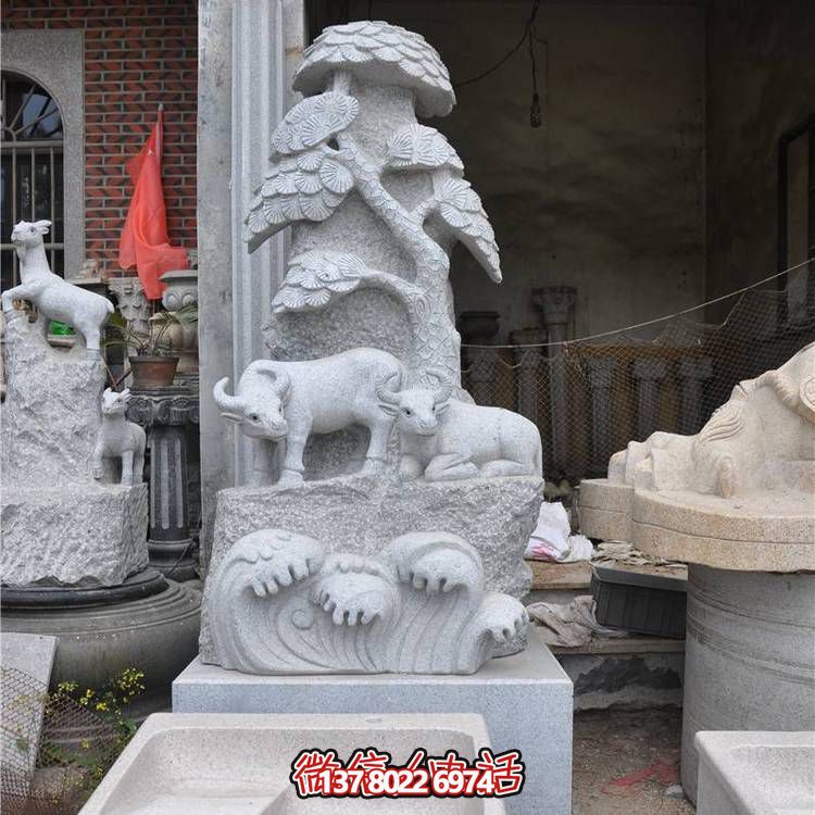 精美雕刻大理石景觀擺件，為您的園林小區增添獨特風采