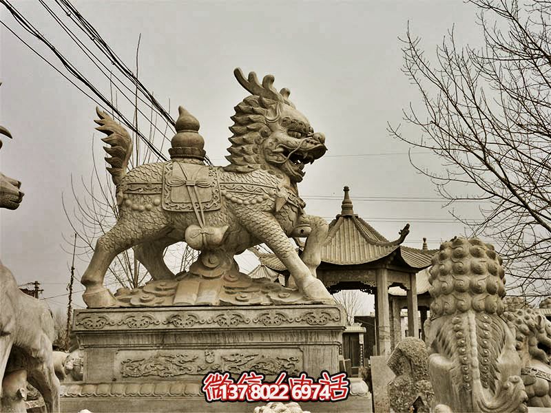 石雕庭院廣場(chǎng)大型戶外動(dòng)物景觀神獸貔貅雕塑 石雕庭院廣場(chǎng)大型戶外動(dòng)物景觀神獸貔貅雕塑