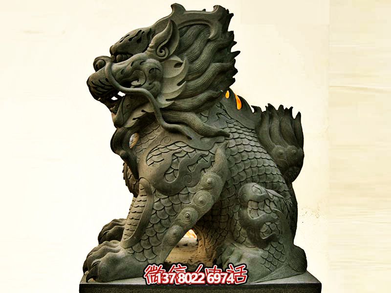 庭院故宮門口大型神獸石雕辟邪貔貅雕塑 庭院故宮門口大型神獸石雕辟邪貔貅雕塑