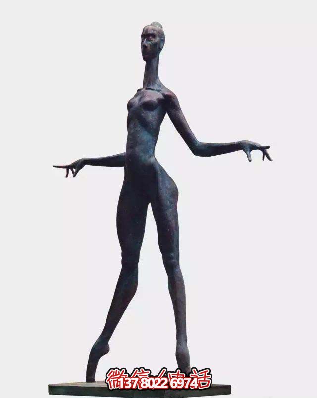 跳舞蹈雕塑-公園抽象跳芭蕾舞的人物青銅雕塑 跳舞蹈雕塑-公園抽象跳芭蕾舞的人物青銅雕塑