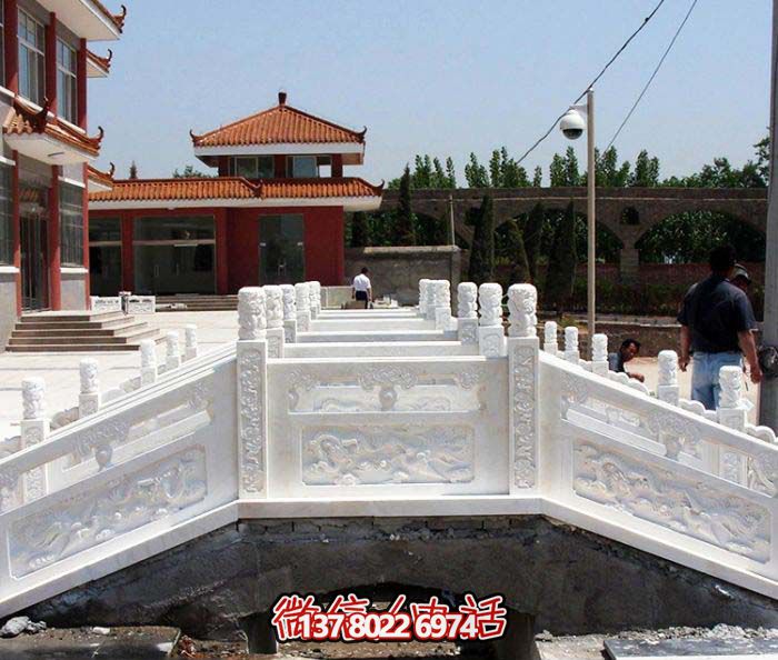 景區(qū)河道水渠大理石小拱橋大理石欄桿 景區(qū)河道水渠大理石小拱橋大理石欄桿