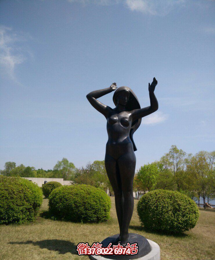 戶(hù)外公園景觀銅雕女孩雕塑 戶(hù)外公園景觀銅雕女孩雕塑